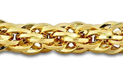 Delmar Infinity Rope Chain Bracelet In Gold