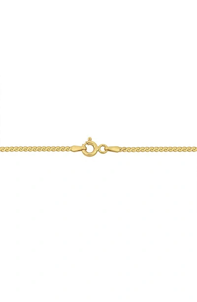 Shop Delmar Serpentine Chain Bracelet In Gold