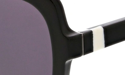 Oscar De La Renta 54mm Butterfly Sunglasses In Tort