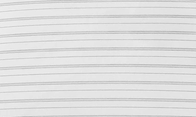 Woven & Weft Stripe Microfiber Sheet Set In Dark Grey