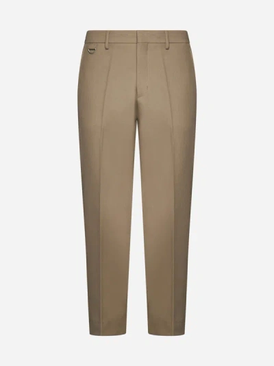 Shop Low Brand Ford Wool-blend Trousers In Safari