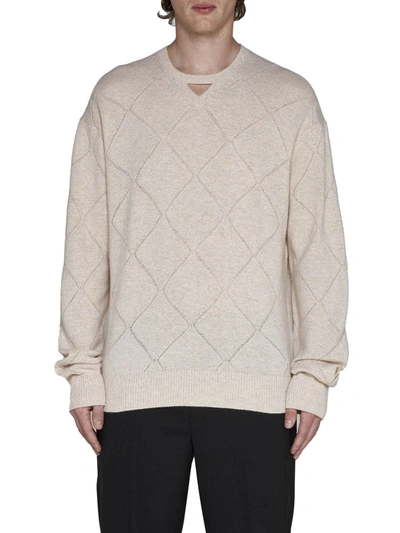 Shop Neil Barrett Sweaters In Sandstone