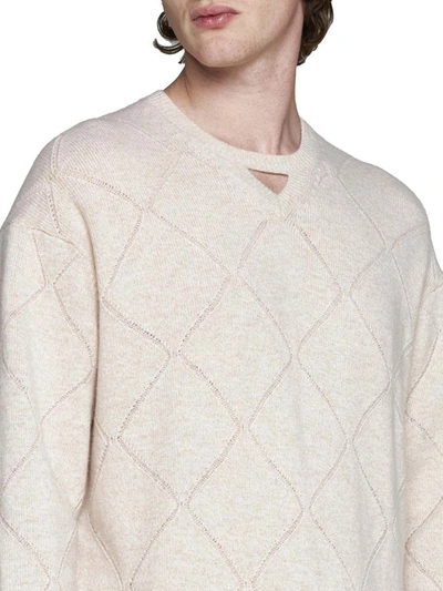 Shop Neil Barrett Sweaters In Sandstone