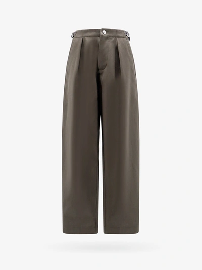 Shop Burberry Trouser In Green