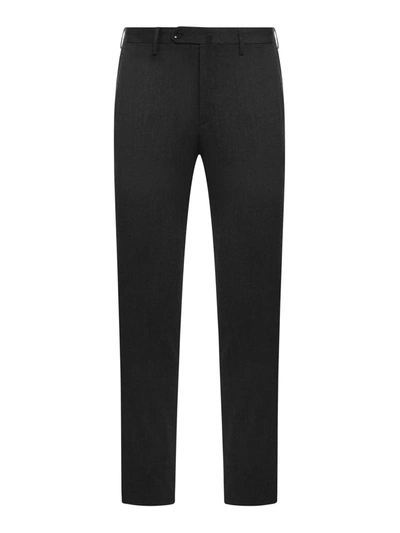 Shop Incotex Chino Trousers In Black