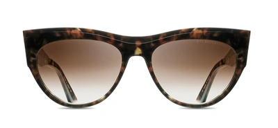 Dita Braindancer Dts525-58-02 Cat Eye Sunglasses In Brown