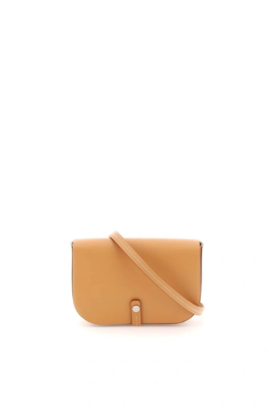 Shop Il Bisonte 'piccarda' Crossbody Mini Bag In Beige