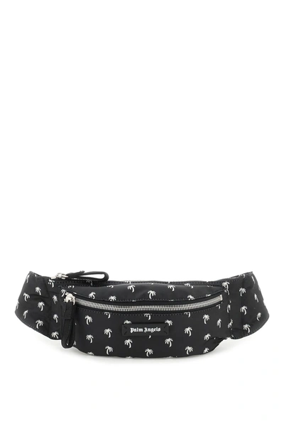 Shop Palm Angels Beltpack With All-over Palms Motif In Mixed Colours