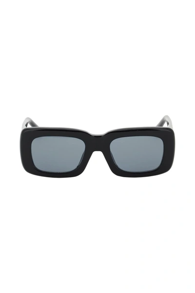 Shop Attico 'marfa' Sunglasses In Black