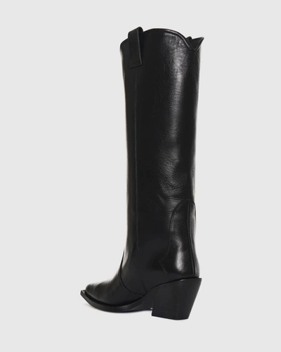 Shop Anine Bing Tall Tania Boot In Black