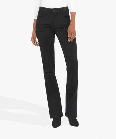 Shop Kut From The Kloth Natalie High Rise Fab Ab Bootcut Jean In Black