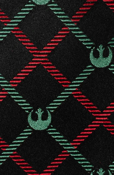 Cufflinks, Inc Star Wars Rebel Alliance Plaid Silk Blend Tie In Red