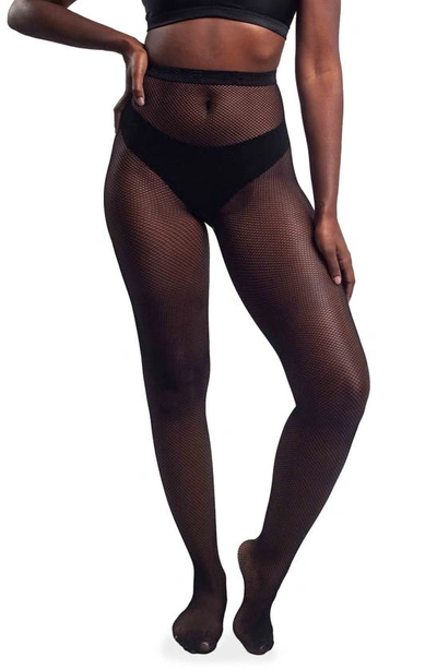 Shop Nude Barre Fishnet Tights In 12am