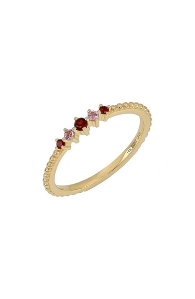 Shop Bony Levy 14k Gold Stacking Ring In 14k Yellow Gold