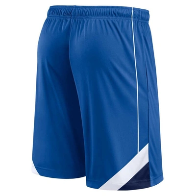 Shop Fanatics Branded Blue Dallas Mavericks Slice Shorts
