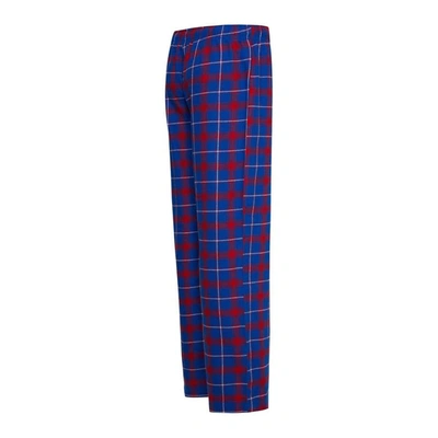 Shop Concepts Sport Royal/red Chicago Cubs Arctic T-shirt & Flannel Pants Sleep Set
