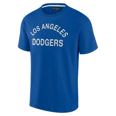 Shop Fanatics Signature Unisex  Royal Los Angeles Dodgers Elements Super Soft Short Sleeve T-shirt