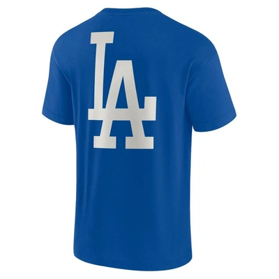 Shop Fanatics Signature Unisex  Royal Los Angeles Dodgers Elements Super Soft Short Sleeve T-shirt