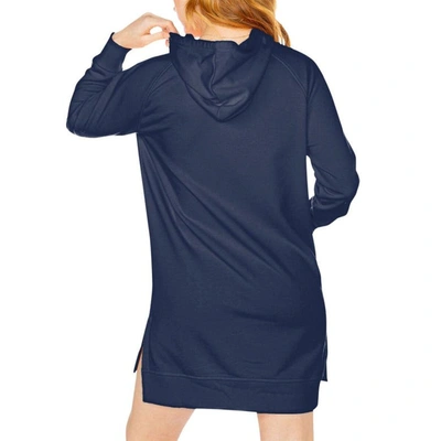 Shop Gameday Couture Navy Auburn Tigers Take A Knee Raglan Hooded Sweatshirt Dress