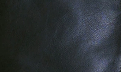 L Agence Onna Cropped Leather Jacket In Black
