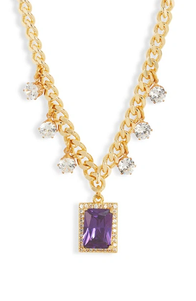 Shop Vidakush The Vixen Vault Choker In Purple