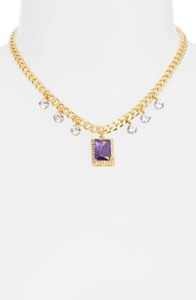 Vidakush The Vixen Vault Choker In Purple