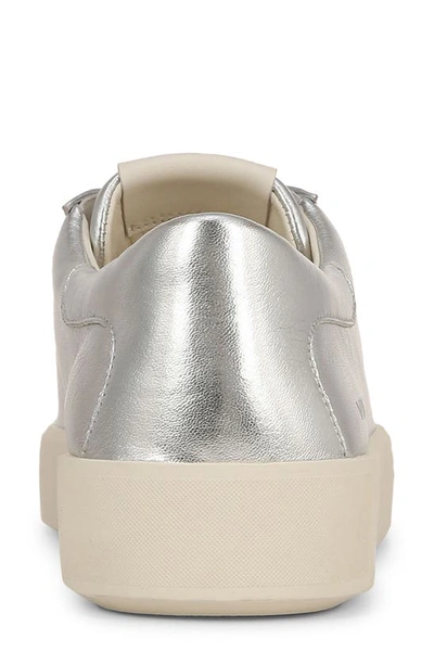 Shop Vince Gabi Platform Sneaker In Silver