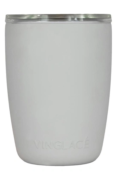 Shop Vinglace Glass Lined Stainless Steel Everyday Glass In Stone