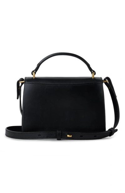 Shop Mulberry Small Lana Top Handle Crossbody Bag In Black