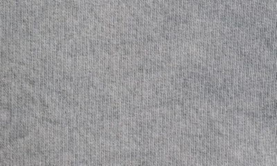 Shop Stone Rose Cotton Fleece Hoodie In Grey