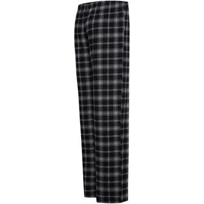 Shop College Concepts Black/gray Brooklyn Nets Arctic T-shirt & Flannel Pants Sleep Set