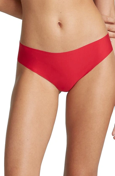 Shop Commando Butter Thong In Scarlet