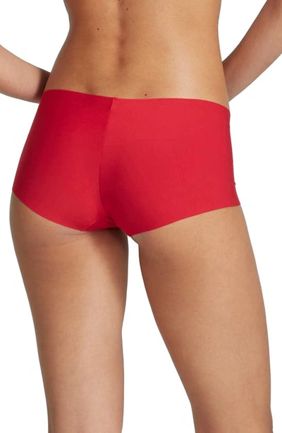 Shop Commando Butter Hipster Panty In Scarlet