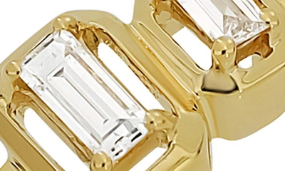 Shop Bony Levy Monaco Diamond Stacking Ring In 18k Yellow Gold