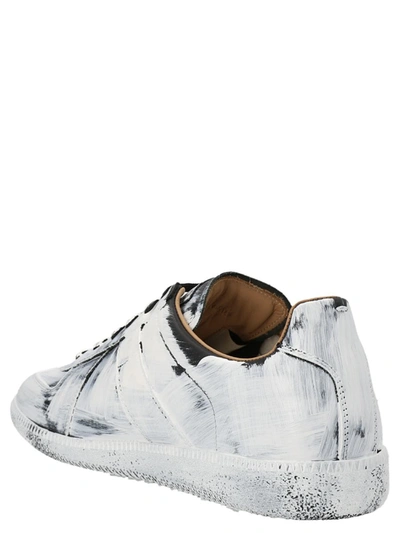 Shop Maison Margiela 'replica' Sneakers In White