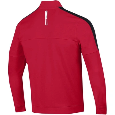 Shop Under Armour Red Utah Utes Midlayer Half-zip Jacket