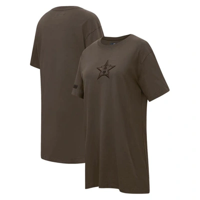 Shop Pro Standard Brown Houston Astros Neutral T-shirt Dress