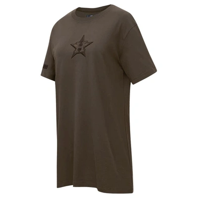 Shop Pro Standard Brown Houston Astros Neutral T-shirt Dress