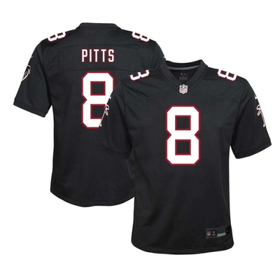 Shop Nike Youth  Kyle Pitts Black Atlanta Falcons Game Jersey