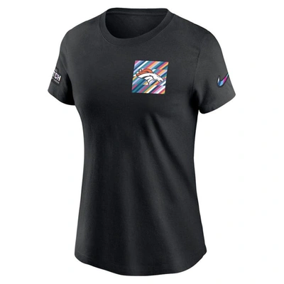 Shop Nike Black Denver Broncos 2023 Nfl Crucial Catch Sideline Tri-blend T-shirt