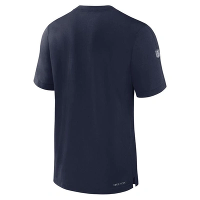 Shop Nike Navy Dallas Cowboys 2023 Sideline Performance T-shirt