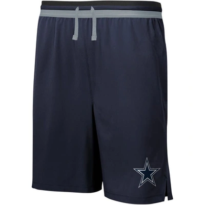 Shop Outerstuff Navy Dallas Cowboys Cool Down Shorts