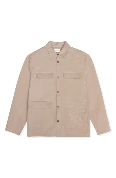 Shop Honor The Gift Amp'd Chore Jacket In Brown