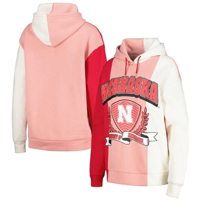 Shop Gameday Couture Scarlet Nebraska Huskers Hall Of Fame Colorblock Pullover Hoodie