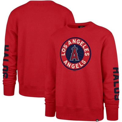 47 ' Red Los Angeles Angels City Connect Legend Headline Pullover  Sweatshirt