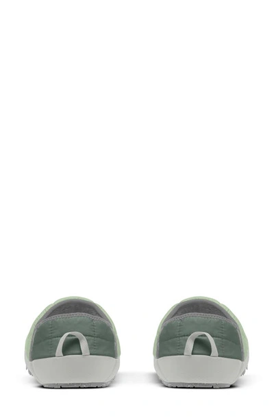 Shop The North Face Thermoball™ Water Repellent Traction V Mule In Misty Sage/ Dark Sage