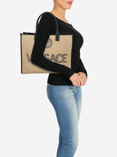 Versace Pre-owned Women's Eco-Friendly Fabric Tote Bag