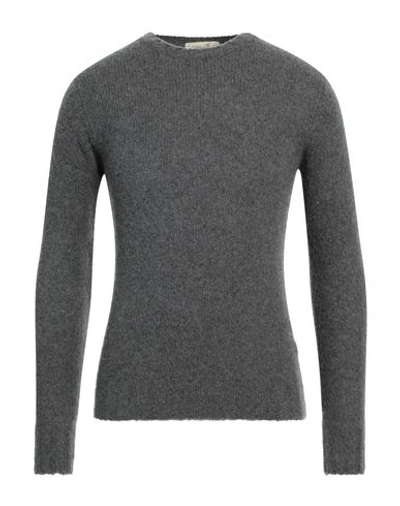 Shop S. Moritz Man Sweater Lead Size 38 Merino Wool, Cashmere, Polyamide In Grey