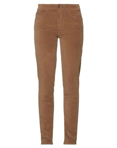 Shop Liu •jo Woman Pants Brown Size 31 Cotton, Elastane