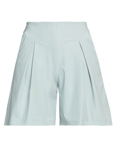 Rrd Woman Shorts & Bermuda Shorts Light Green Size 6 Polyamide, Elastane In Green
